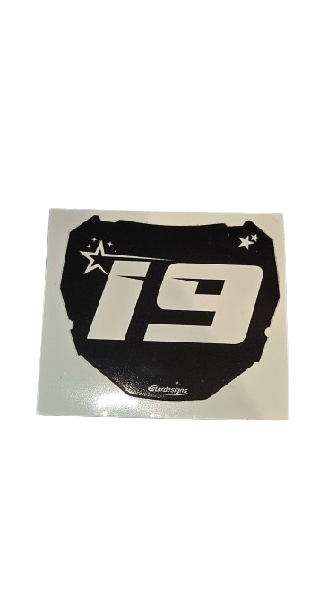 Black Mini Odi Sticker #19
